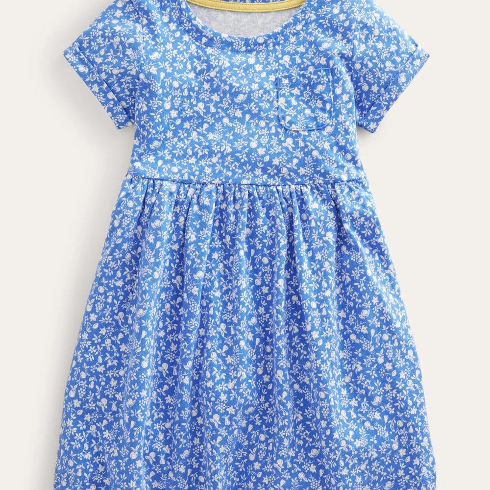 NWOT Mini Boden Fun Jersey Dress
